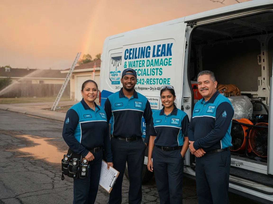 Ceiling Leak Cleanup company in Orland, CA